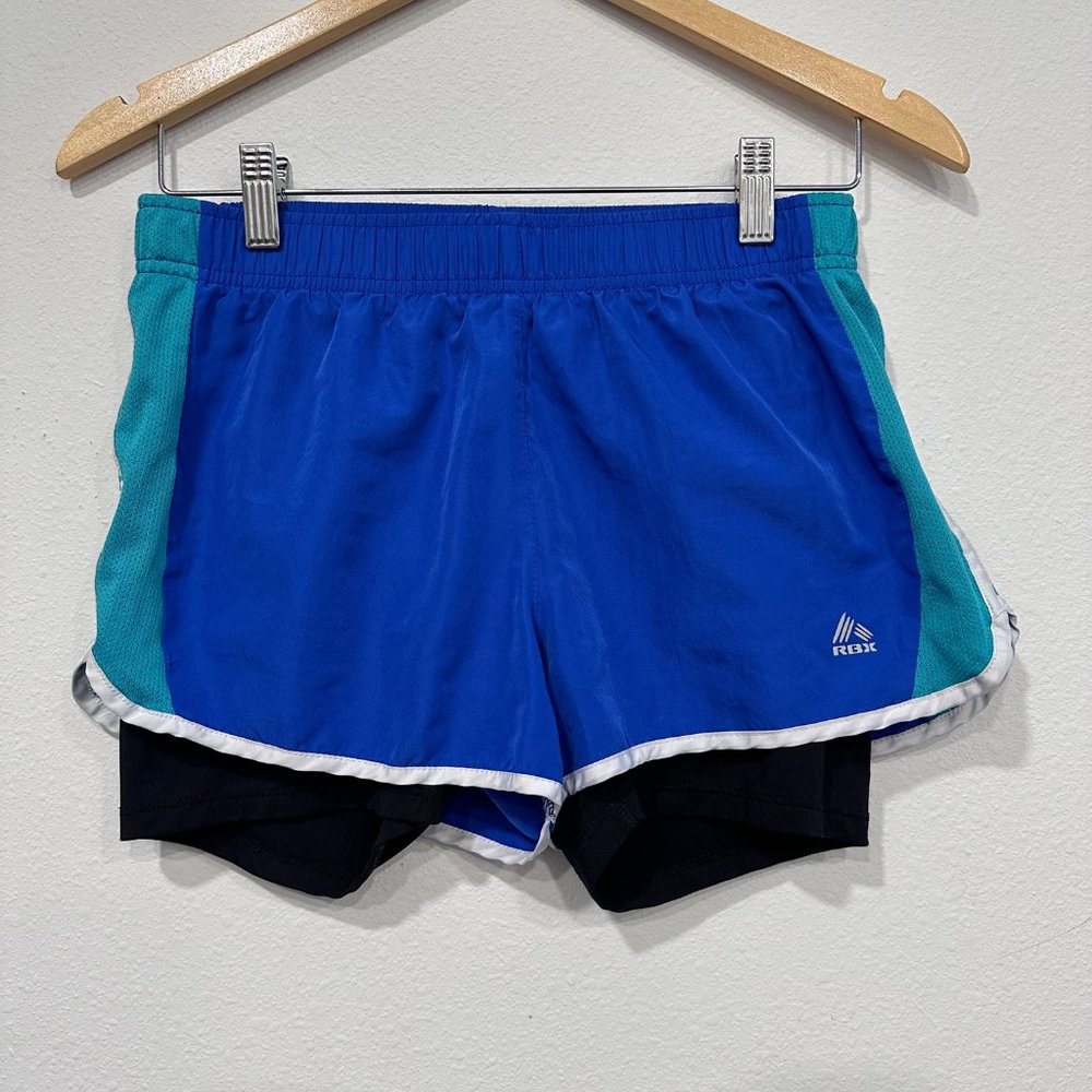 Reebok Blue and Teal running shorts